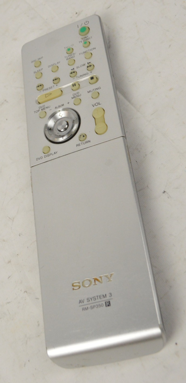 Sony RM-SP350 OEM AV System Remote Control Vintage